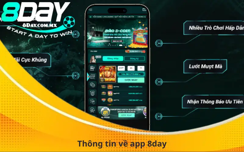 Thông tin về app 8day